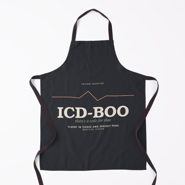 Item preview, ICD-Boo — Medical Coder Halloween Stamp designed and sold by SlowMadeShelf.