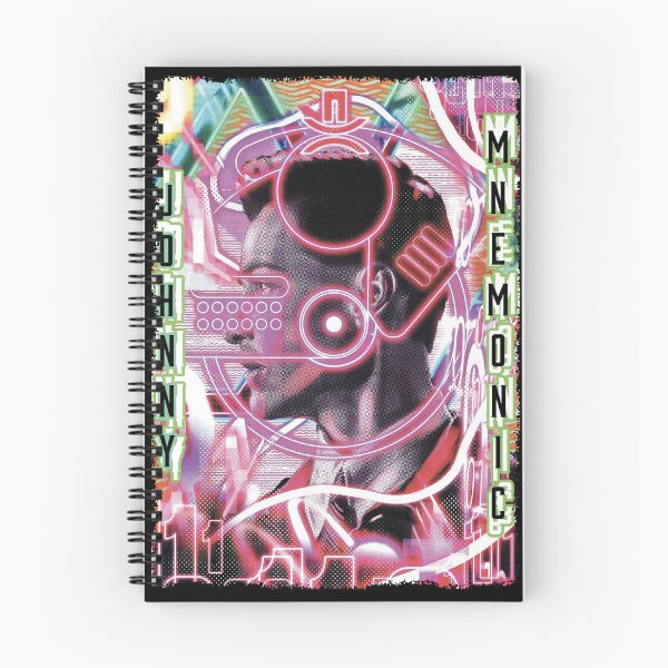 Item preview, Johnny Mnemonic Neon Poster designed and sold by signiquitatis.