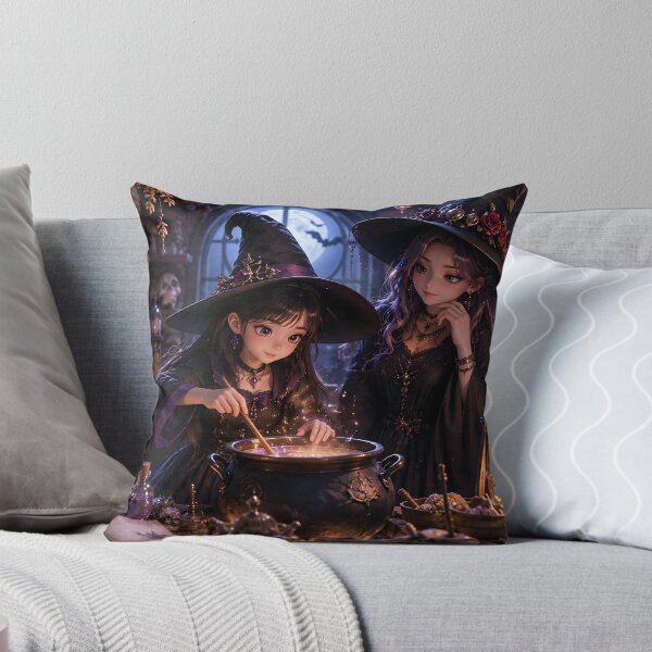 Item preview, Charming Witch Teaching Her Apprentice  designed and sold by Pim-Crystal.