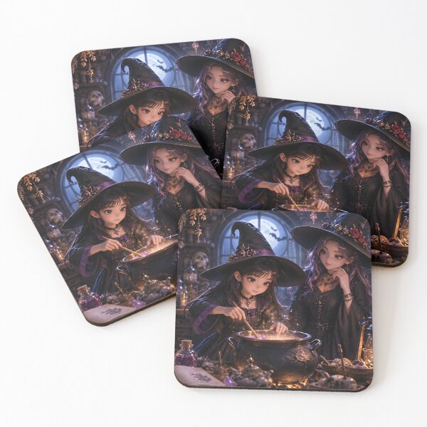 Item preview, Charming Witch Teaching Her Apprentice  designed and sold by Pim-Crystal.