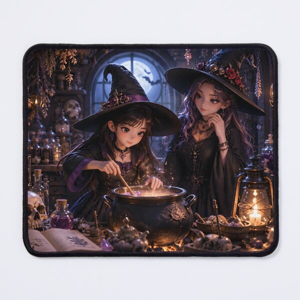 Item preview, Charming Witch Teaching Her Apprentice  designed and sold by Pim-Crystal.