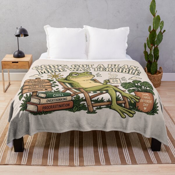 Item preview, Funny Christian Frog, Faith Humor, Sarcastic Religious, Christian, Christianity Humor designed and sold by Quiajia.