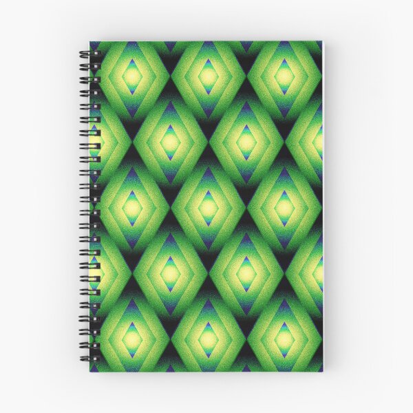 Item preview, Diamonds – Abstract Radiant Geometric Argyle & Cosmic Green Noise Pattern designed and sold by BrokenBill.