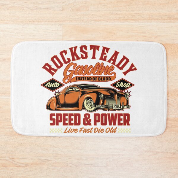 Item preview, Rocksteady Gasoline Speed & Power Vintage Hot Rod Leadfoot designed and sold by heedooppod.