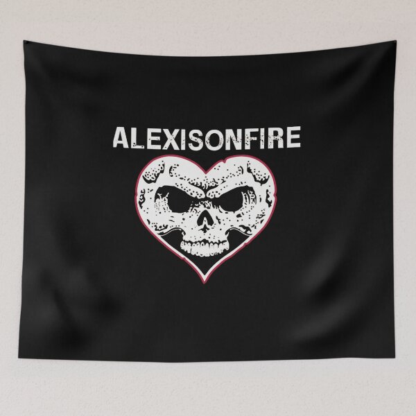 Item preview, THE ALEXISON FIRE SKULL designed and sold by QekiFJCute.