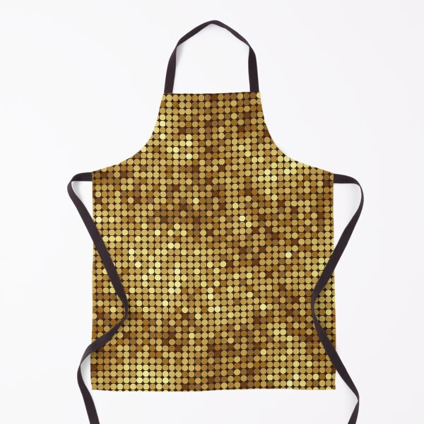 Item preview, Christmas background, Golden disco ball pattern, mosaic circle tiles, glittering texture designed and sold by CHERRY--SHOP.