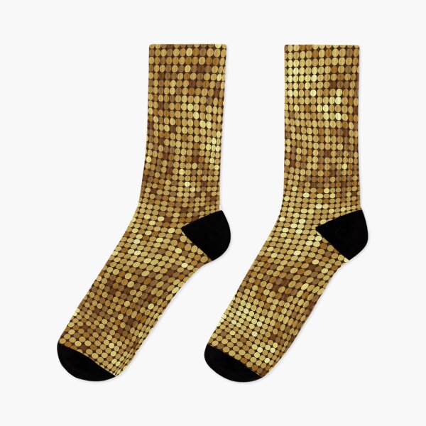 Item preview, Christmas background, Golden disco ball pattern, mosaic circle tiles, glittering texture designed and sold by CHERRY--SHOP.