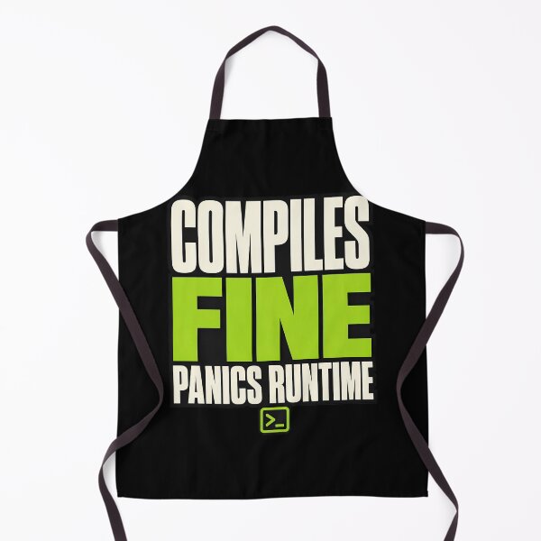 Artikelvorschau, Kompiliert Fine Panics Runtime Programmer Shirt entworfen und verkauft von Fun2Fentastic.