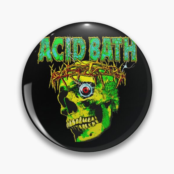 Item preview, Acids Baths Skull Crown Gothic Metal  designed and sold by MaelyVeyran.