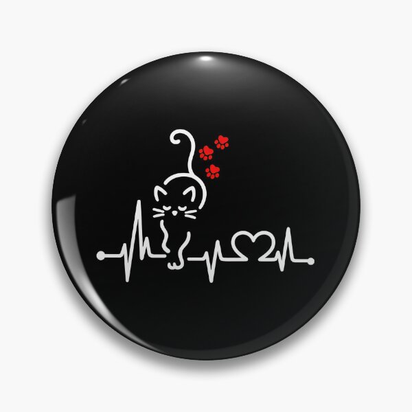 Item preview, Cat Heartbeat Love Cats Women's Girls Cat Lover designed and sold by SoyLamderma.