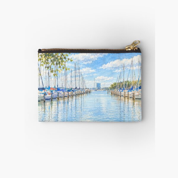 Item preview, Boats in the marina designed and sold by Carol-arts-.
