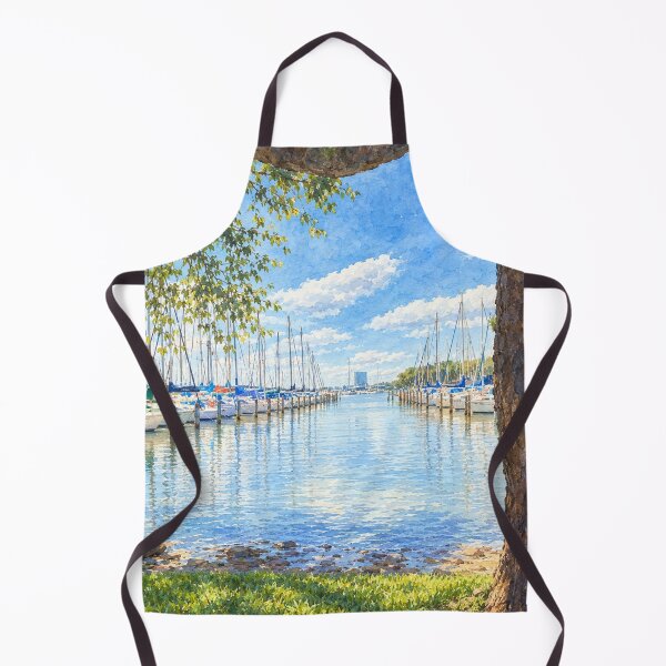 Item preview, Boats in the marina designed and sold by Carol-arts-.