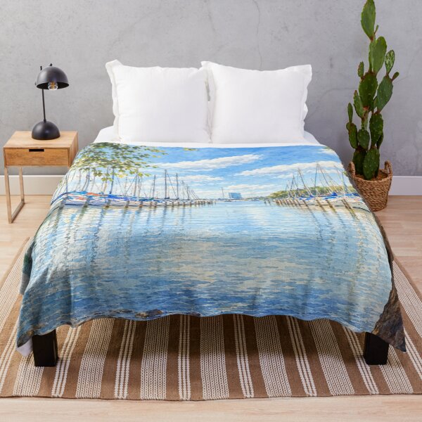 Item preview, Boats in the marina designed and sold by Carol-arts-.