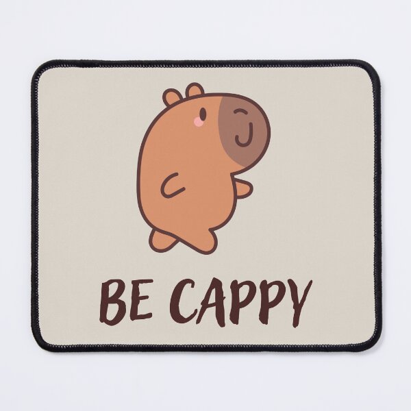 Item preview, Be Cappy Capybara designed and sold by monika-arthing.