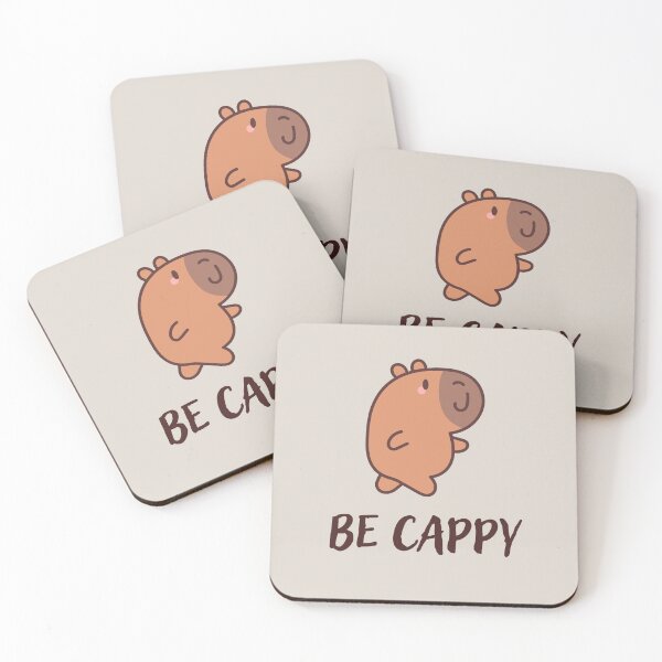 Item preview, Be Cappy Capybara designed and sold by monika-arthing.