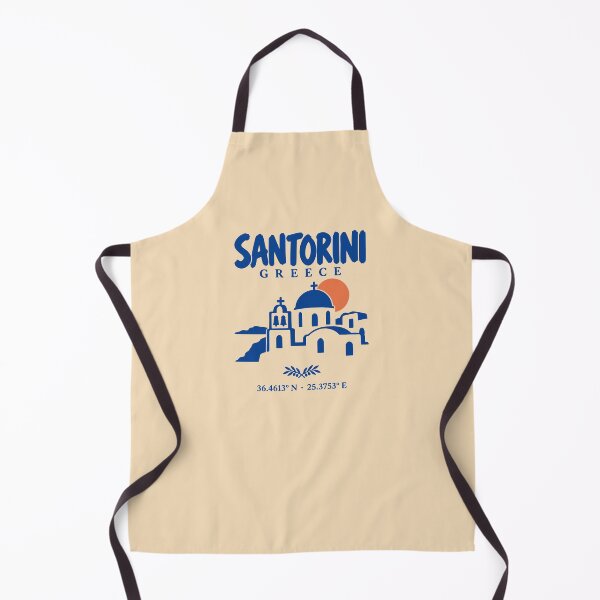 Item preview, Santorini Greece Oia Blue Dome Travel Art designed and sold by MavtM.