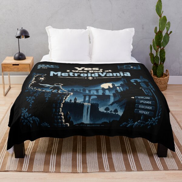 Item preview, Yes, I Was Bad at Metroidvania designed and sold by Lo-Fi Delusions.