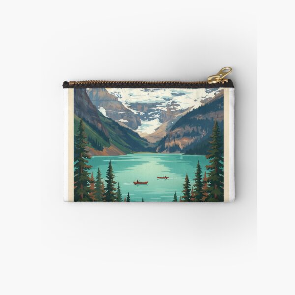 Item preview, Lake Louise Alberta Vintage Travel Poster Wall Art designed and sold by SnazzifyDigital.