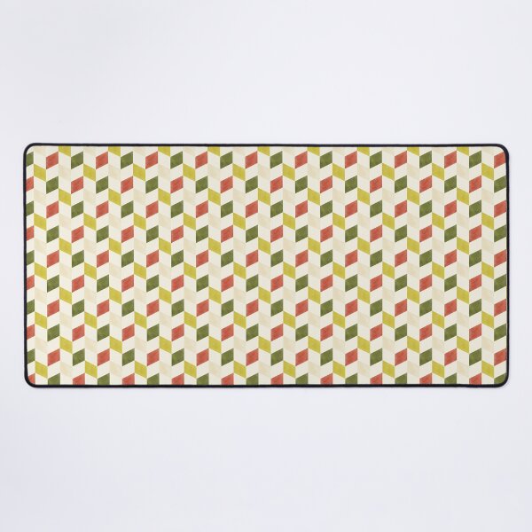 Item preview, Retro Geometric Watercolor Chevrons in Mustard Yellow, Rust and Olive Green designed and sold by QuestingPixel.