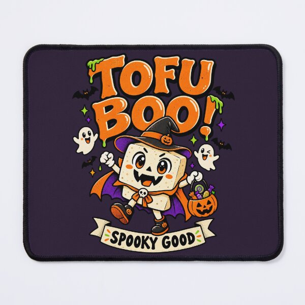 Item preview, Tofu Boo! Spooky Good Funny Halloween Tofu Design designed and sold by CurrentPhase.