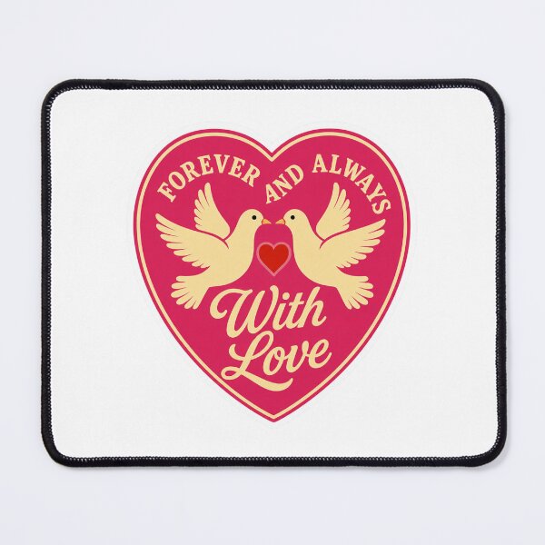 Item preview, Forever and Always With Love Doves Heart designed and sold by Vision Crafted.