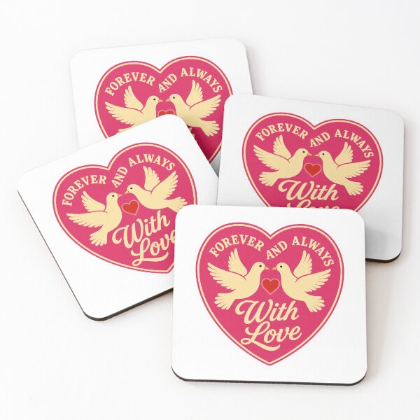 Item preview, Forever and Always With Love Doves Heart designed and sold by Vision Crafted.
