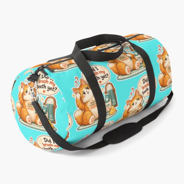 Item preview, NAGGINGCAT3 BY NAGGINGSTICKERSCO. DID I BRUSH MY TEETH YET? MUNDANE COLLECTION | AQUA Edition | No.01 designed and sold by LaMaisonOfMY.