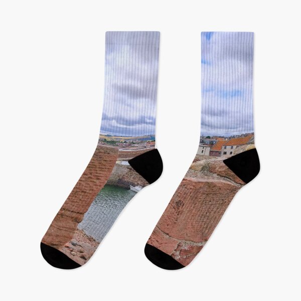 Item preview, Dunbar Battery looking towards the town designed and sold by Violaman.
