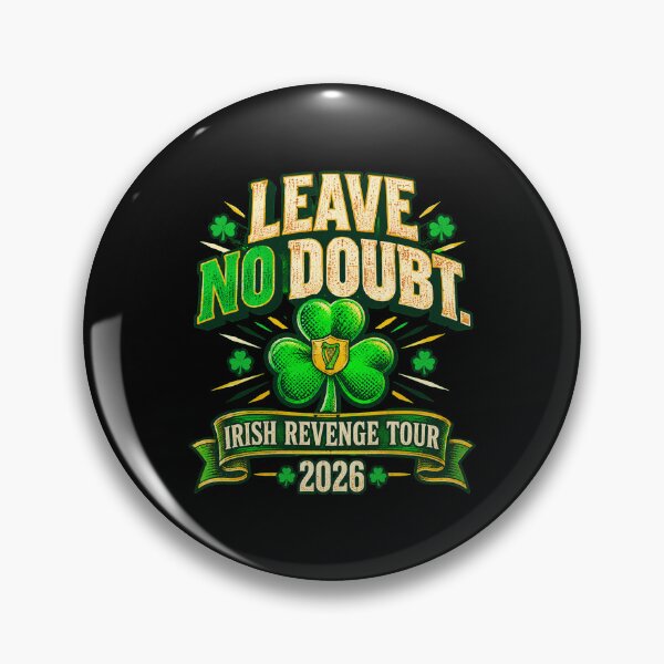 Item preview, Leave No Doubt Irish Revenge Tour 2026 Shamrock Harp designed and sold by Dravienart.