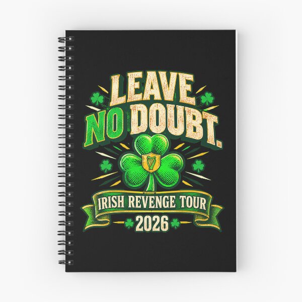Item preview, Leave No Doubt Irish Revenge Tour 2026 Shamrock Harp designed and sold by Dravienart.