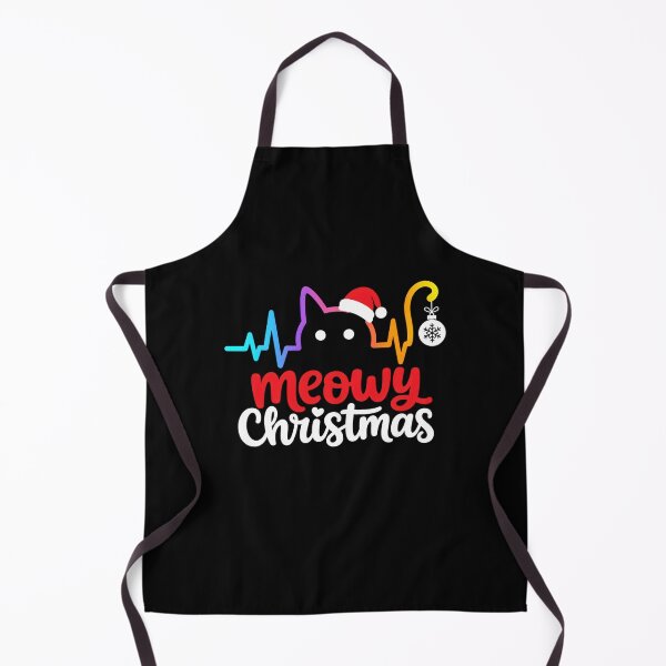 Item preview, Meowy Christmas Cat Heartbeat Cute Animal Lover Santa Hat designed and sold by clothesy7.