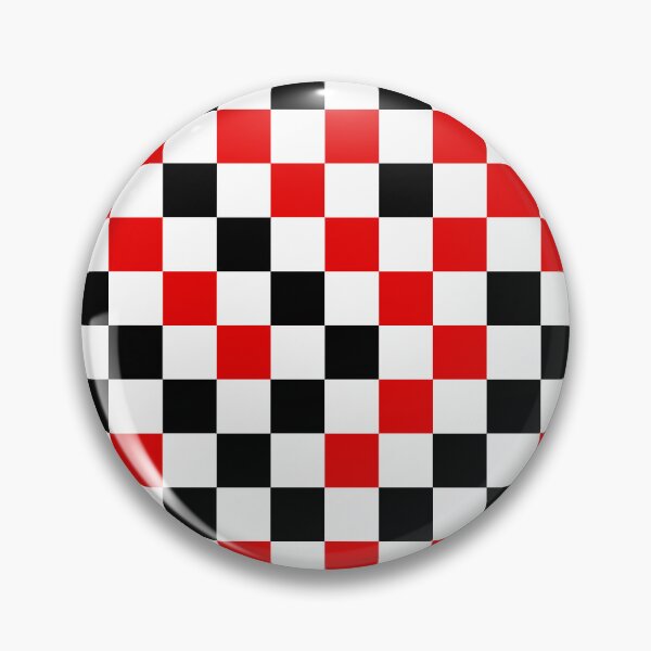 Item preview, Red Black White Checkered Pattern Design   designed and sold by PatternTitan.