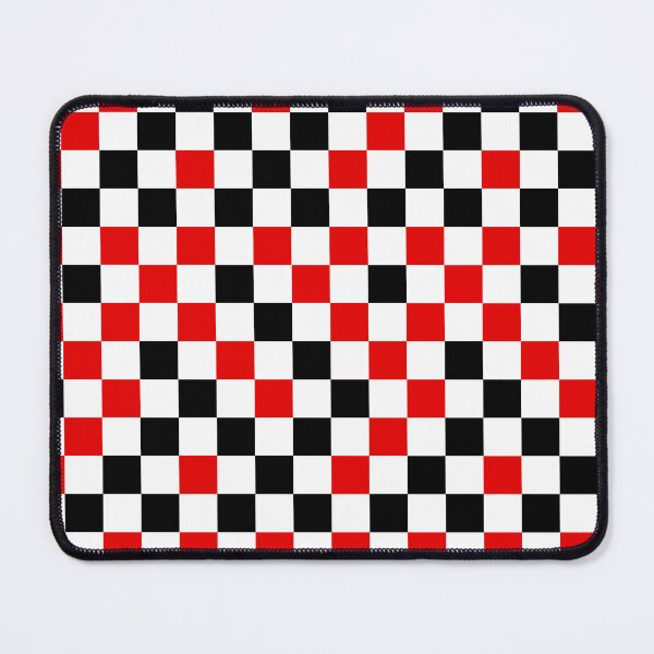 Item preview, Red Black White Checkered Pattern Design designed and sold by PatternTitan.