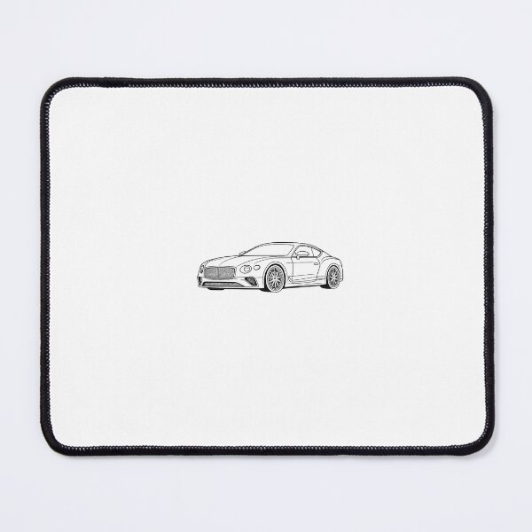 Item preview, Luxury Grand Tourer Outline Sticker | Minimalist Black GT Car Line Art designed and sold by PawsAndpetalstudio.