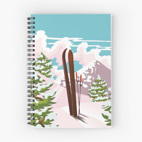 Item preview, Les Arcs France ski poster designed and sold by cynthiasholma.