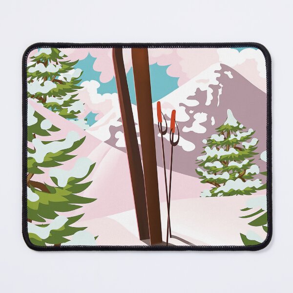 Item preview, Les Arcs France ski poster designed and sold by cynthiasholma.