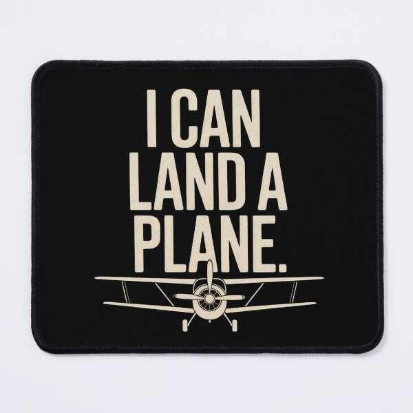 Item preview, I Can Land A Plane Funny Pilot Aviation Quote designed and sold by ZACK ART.