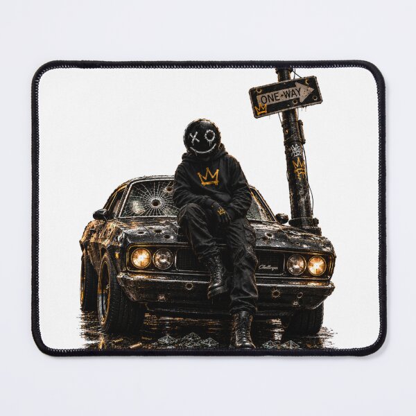 Item preview, BuBu La Street Dark Streetwear Muscle Car Urban Art designed and sold by PLUSHIWORLDtm.