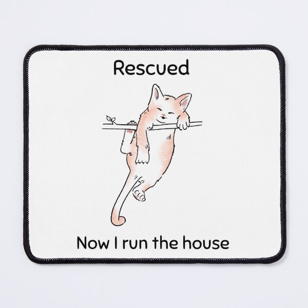 Item preview, Rescue cats designed and sold by WallyThreads.