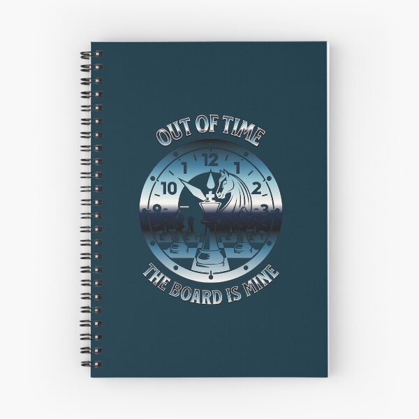 Item preview, Chess Time - Clock - Board Is Mine designed and sold by BernardesShirt.