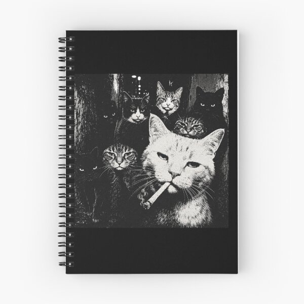 Item preview, Gangster Cat Smoking Funny designed and sold by Witchfoundart.