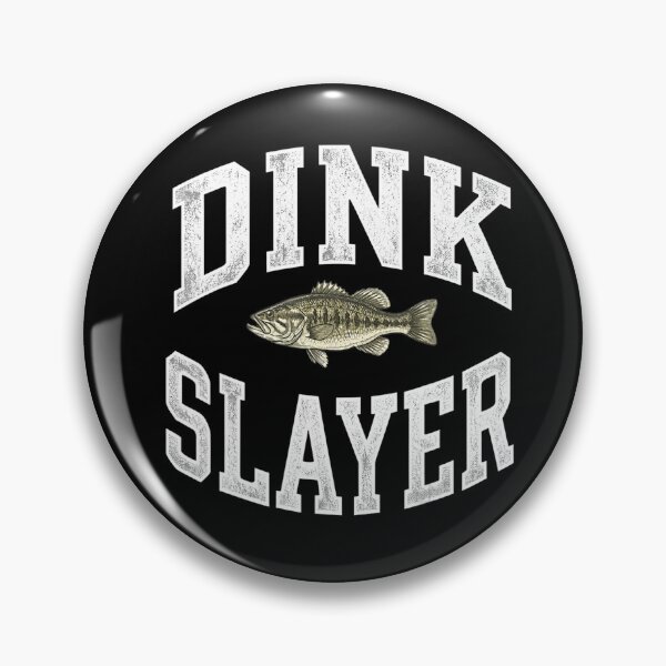 Item preview, Dink Slayer Largemouth Bass Fishing Vintage Angler designed and sold by NoeValdric.
