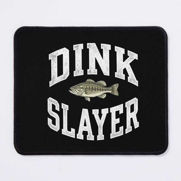 Item preview, Dink Slayer Largemouth Bass Fishing Vintage Angler designed and sold by NoeValdric.