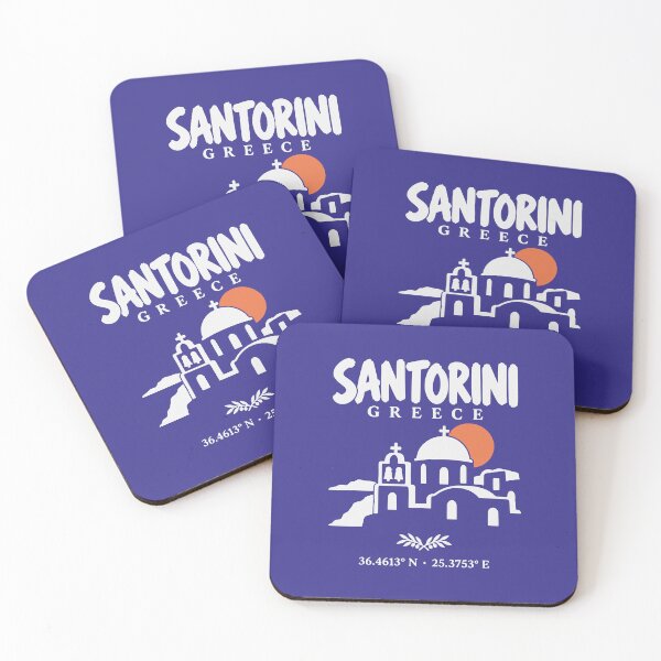 Item preview, Santorini Greece Oia Travel Souvenir Art designed and sold by MavtM.
