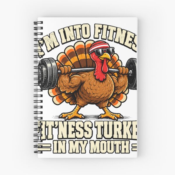 Item preview, Funny Fitness Turkey Thanksgiving Gym Workout designed and sold by Castielalger.