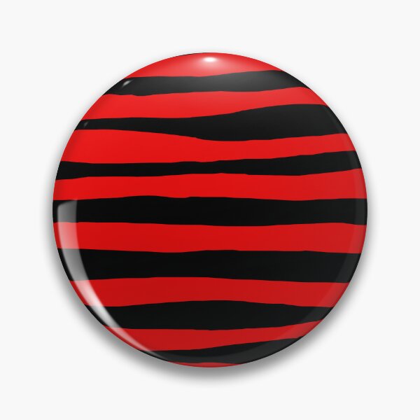 Item preview, Black and Red Stripe Organic Pattern | Dark Minimal Alt Aesthetic with red | Dark Feminine Y2K with red designed and sold by dfly-creations.