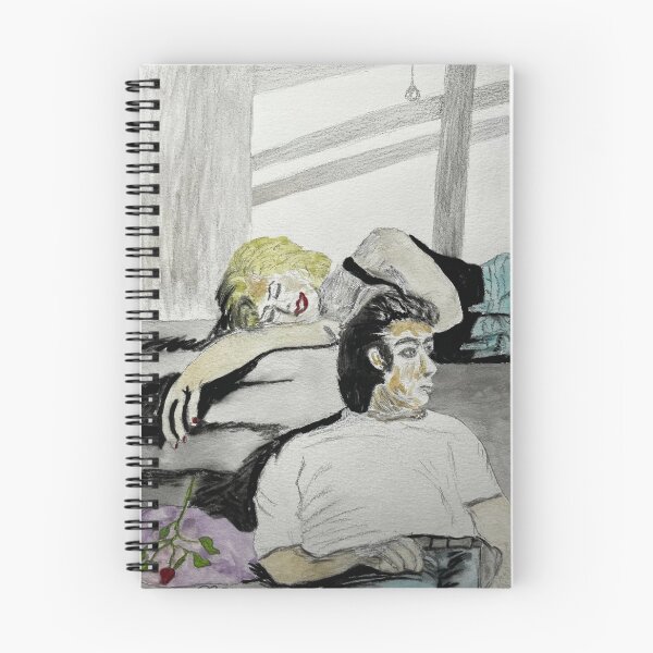 Item preview, Inspired by James Dean & Marilyn – Quiet Room Scene designed and sold by BirdandaBrush.