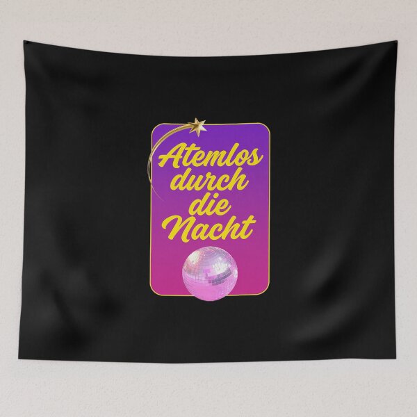 Item preview, Atemloss durchs dies Nacht Disco Ball Party designed and sold by MaelyVeyran.