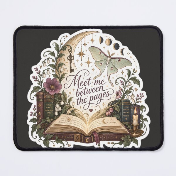 Item preview, Meet Me Between the Pages designed and sold by NutSkyArt.