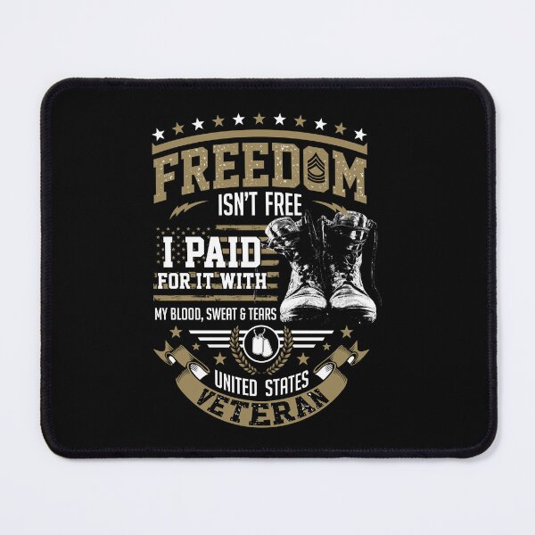 Item preview, Freedom Isn't Free United States Veteran Military Boots Flag designed and sold by heedooppod.